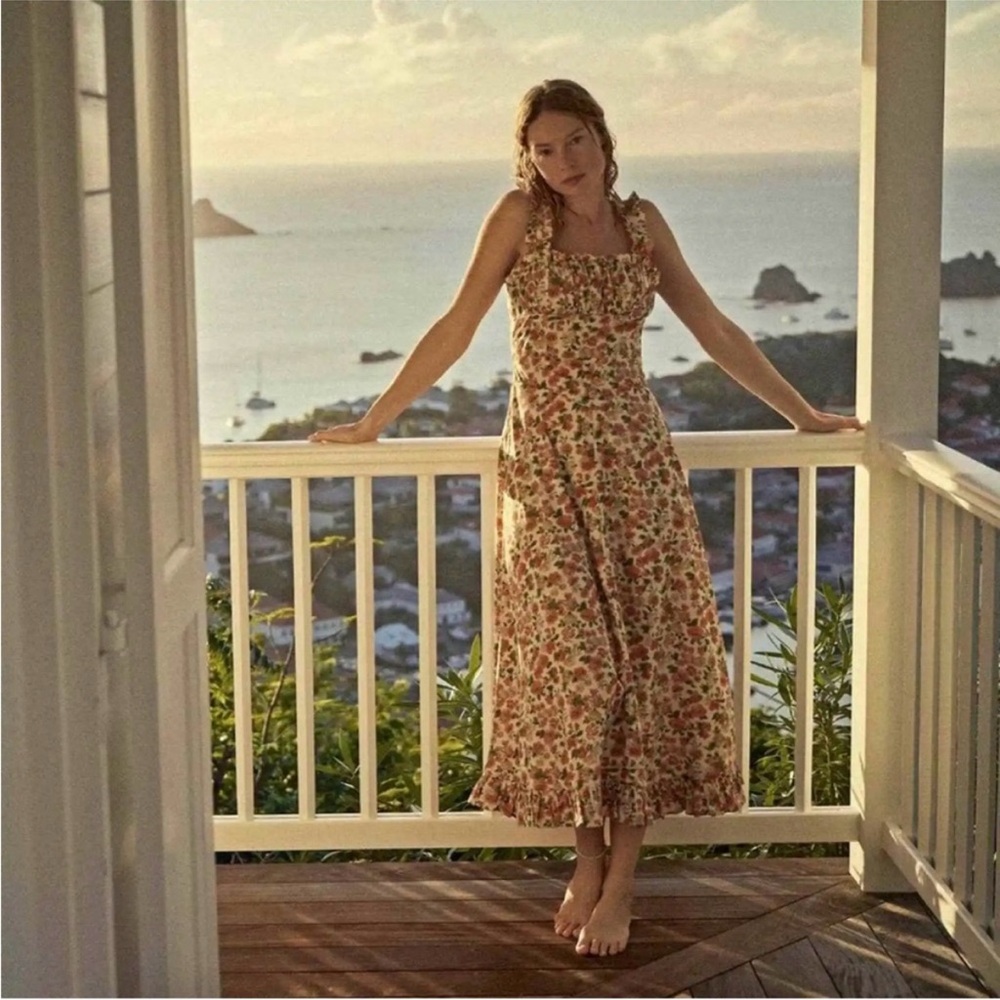 NWT Dôen Roma Dress in Lydden Floral Liberty Fabric M